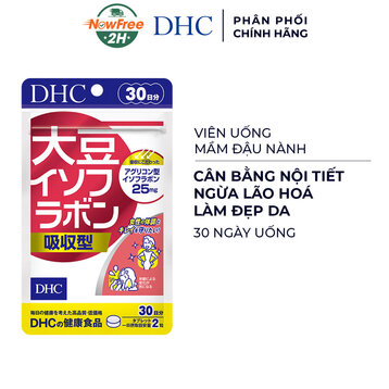 Viên Uống DHC Mầm Đậu Nành Gói 60 Viên (30 Ngày)
