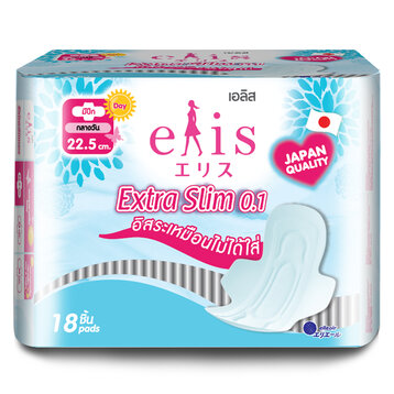 Băng Vệ Sinh Elis Extra Slim 0.1 RP 22,5 cm (18 Miếng/Gói)