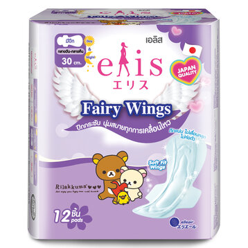 [HSD 10/2024] Băng Vệ Sinh Elis Fairy Wings RP 30 cm (12 Miếng/Gói)
