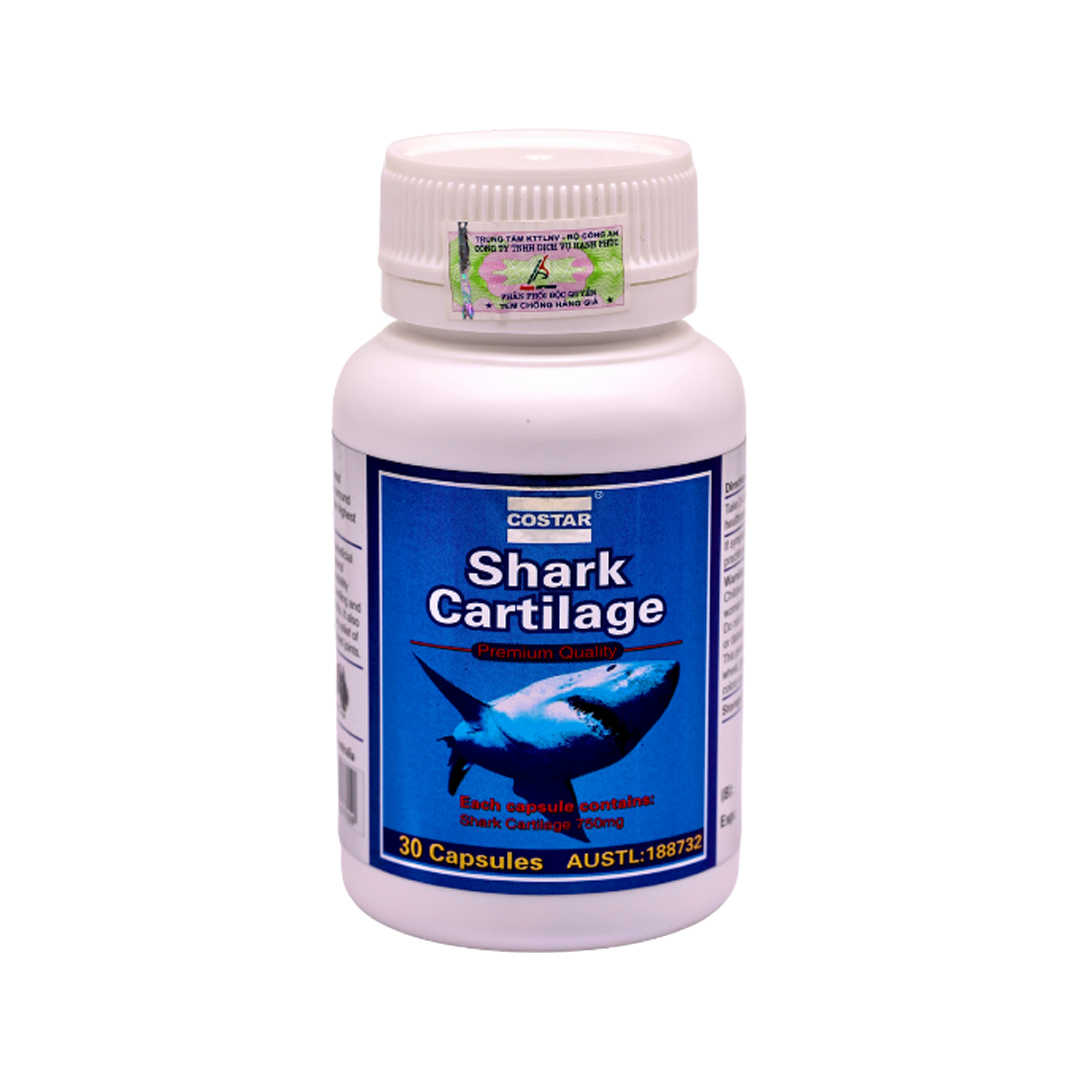 [HSD 07/2027] Thực Phẩm Bảo Vệ Sức Khỏe Costar Shark Cartilage 750mg