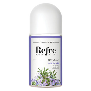 [HSD 12/2024] Lăn khử mùi Hương Thảo (Refre Natural Rosemary) 40 ml