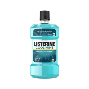 [HSD 01/2025] Nước Súc Miệng Listerine Hơi Thở Thơm Mát 250ml