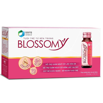 [HSD 11/2024] Thực Phẩm Bảo Vệ Sức Khỏe Blossomy Nghệ Collagen 50mlx10