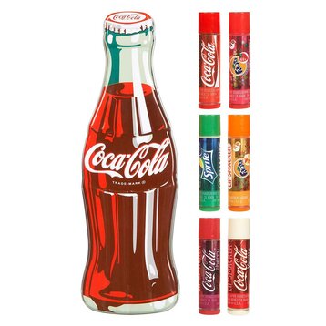 Set Son Dưỡng Lip Smacker Coca Cola Vị Truyền Thống 6x4g