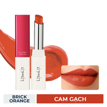 [HSD 12/2024] Son Thỏi Lip On Lip Dưỡng Môi Brick Orange - Cam Gạch 2.2g