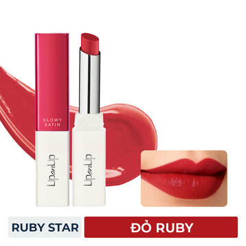 [HSD 12/2024] Son Thỏi Lip On Lip Dưỡng Môi Ruby Star - Đỏ Ruby 2.2g