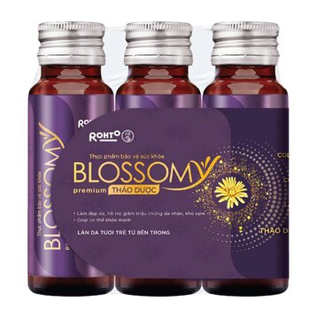 [HSD 07/2024] Thực Phẩm Bảo Vệ Sức Khỏe Blossomy Premium Thảo Dược 50mlx3