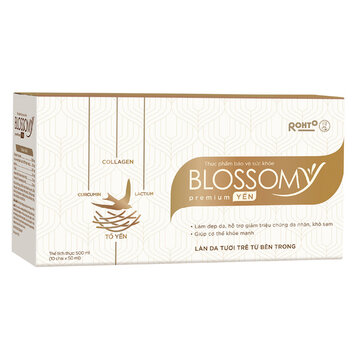 [HSD 06/2024] Thực Phẩm Bảo Vệ Sức Khỏe Blossomy Premium Yến 50mlx10