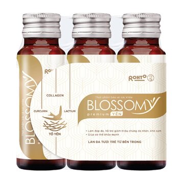 [HSD 07/2024] Thực Phẩm Bảo Vệ Sức Khỏe Blossomy Premium Yến 50mlx3