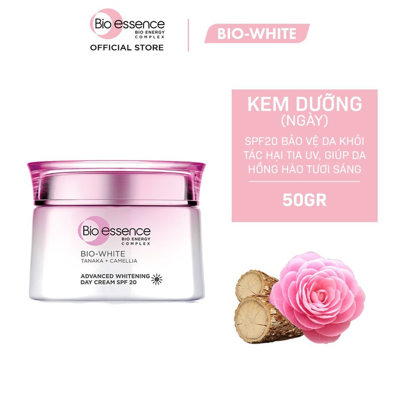 Kem Dưỡng Bio-essence Làm Sáng Da Chuyên Sâu Ban Ngày 50g