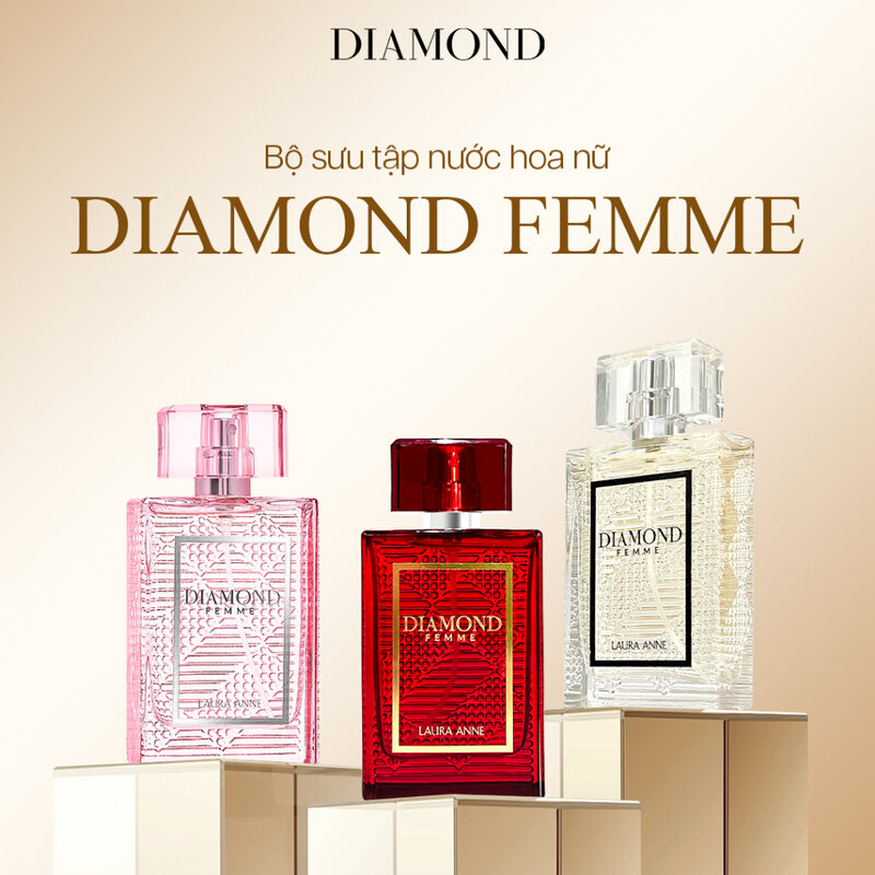 Nước Hoa Nữ Diamond Femme Pink 45ml (Hồng)
