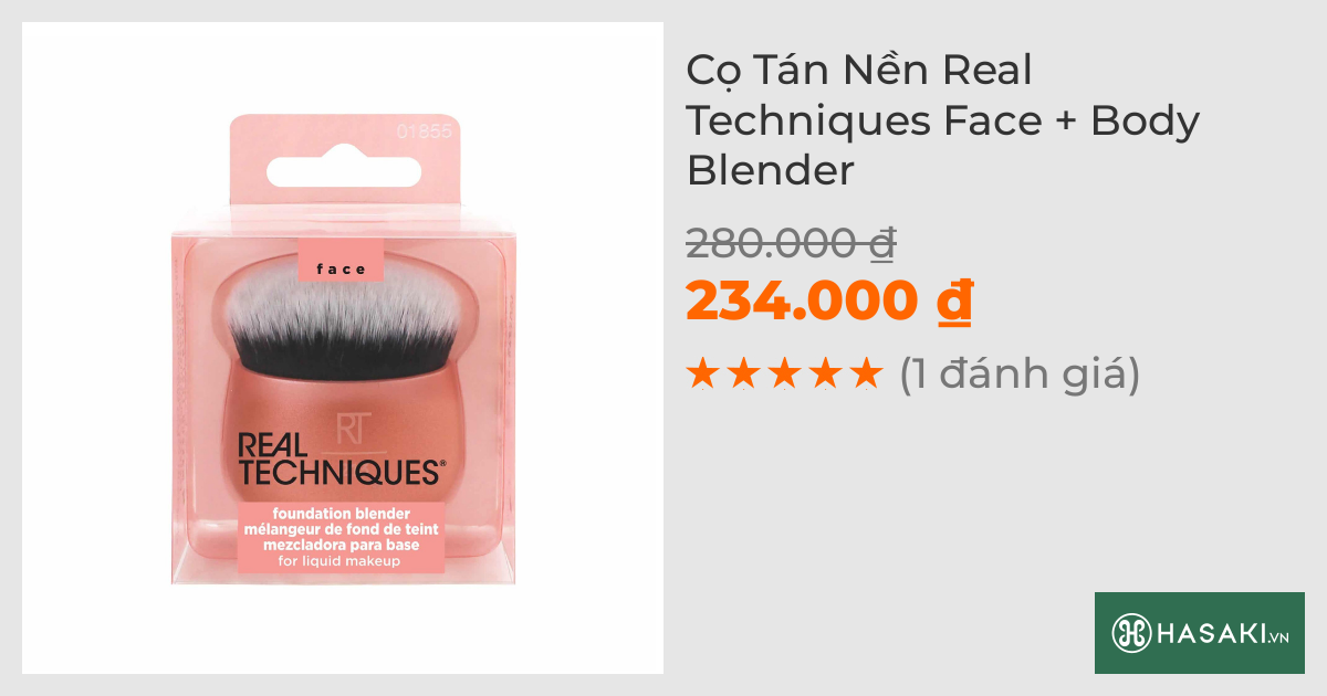 Cọ Tán Nền Real Techniques Face + Body Blender