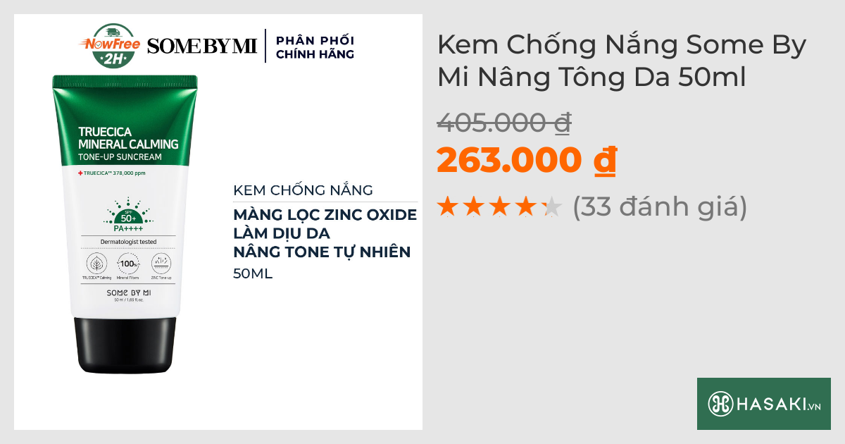 Kem Chống Nắng Some By Mi Nâng Tông Da 50ml