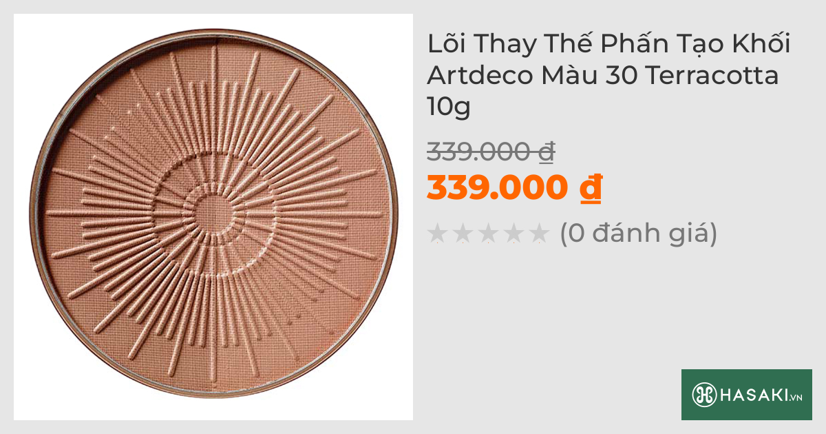 Lõi Thay Thế Phấn Tạo Khối Artdeco Màu 30 Terracotta 10g