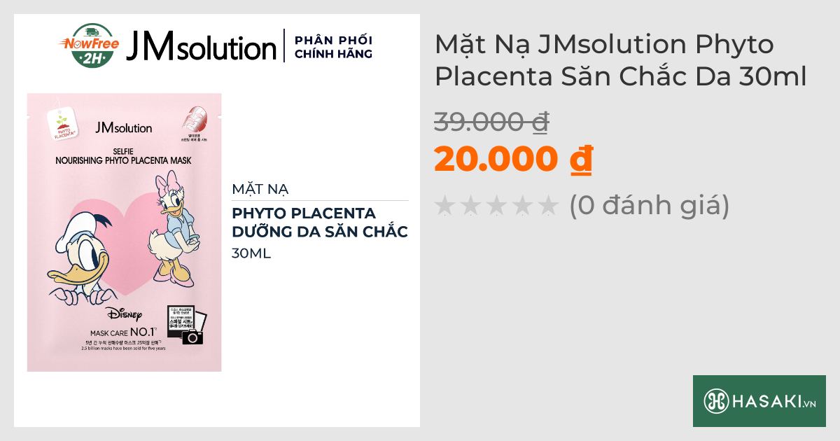 Mặt Nạ JMsolution Phyto Placenta Săn Chắc Da 30ml