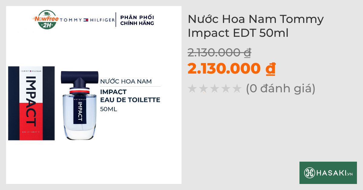 Nước Hoa Nam Tommy Hilfiger Impact EDT 50ml