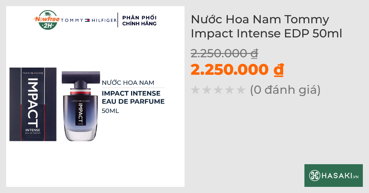 Nước Hoa Nam Tommy Hilfiger Impact Intense EDP 50ml