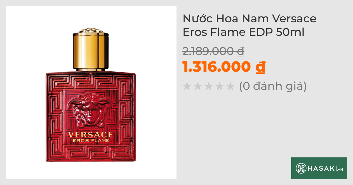 Nước Hoa Nam Versace Eros Flame EDP 50ml