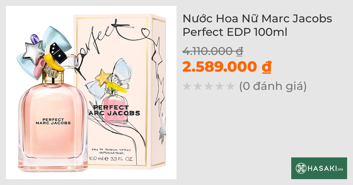 Nước Hoa Nữ Marc Jacobs Perfect EDP 100ml