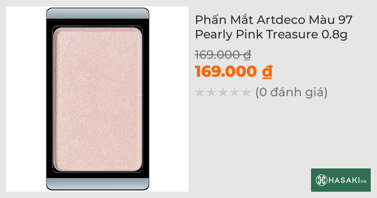 Phấn Mắt Artdeco Màu 97 Pearly Pink Treasure 0.8g