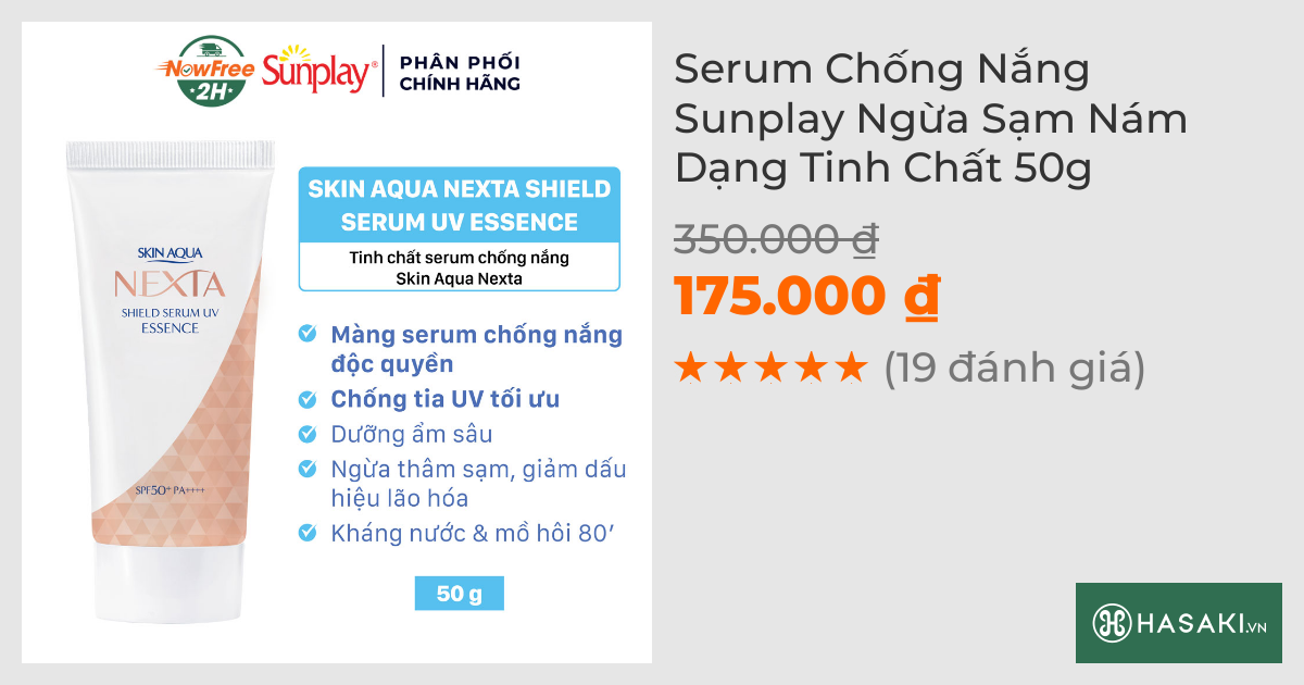 Serum Chống Nắng Sunplay Ngừa Sạm Nám Dạng Tinh Chất 50g