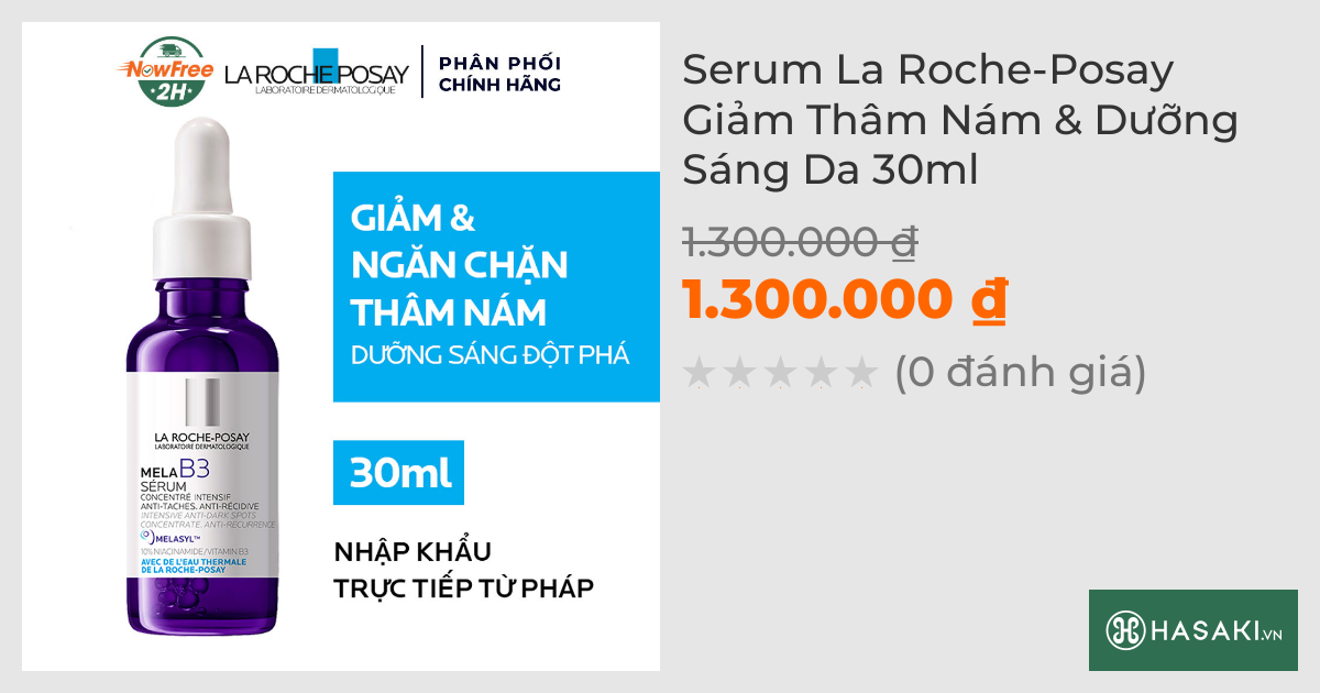 Serum La Roche-Posay Giảm Thâm Nám & Dưỡng Sáng Da 30ml