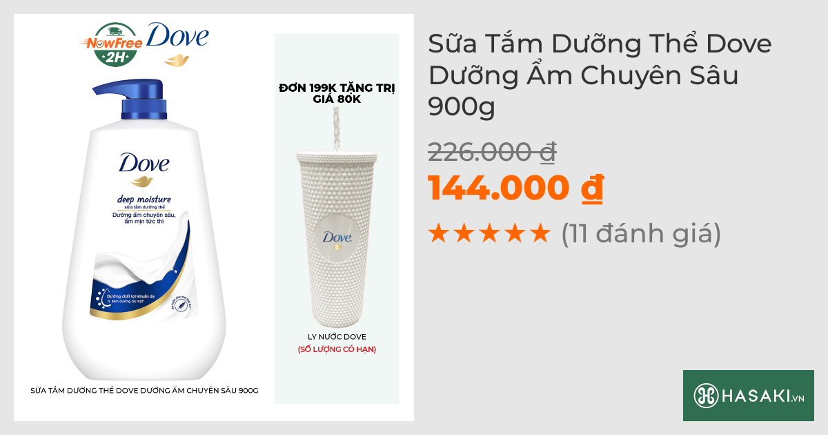 Sữa Tắm Dưỡng Thể Dove Da Đàn Hồi, Trông Mọng Nước 900g