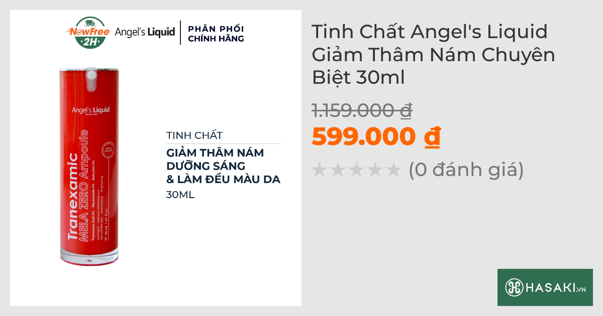 Tinh Chất Angel's Liquid Giảm Thâm Nám Chuyên Biệt 30ml