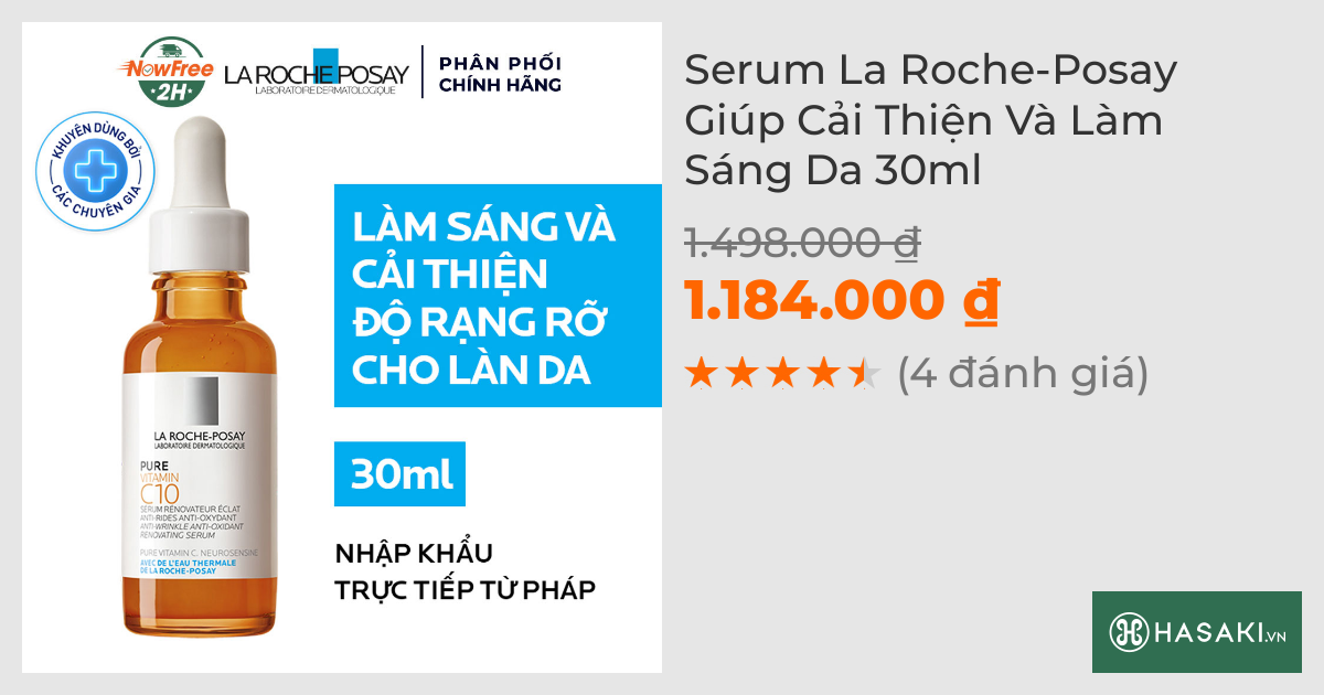 Serum La Roche-Posay Giúp Cải Thiện Và Làm Sáng Da 30ml