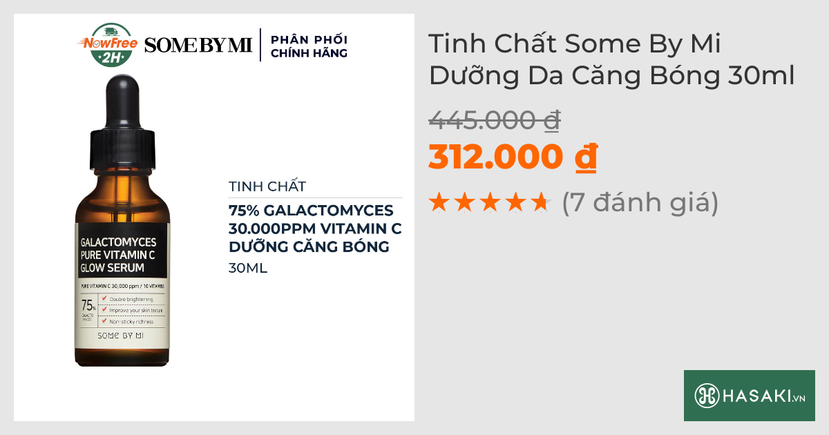 Tinh Chất Some By Mi Dưỡng Da Căng Bóng 30ml