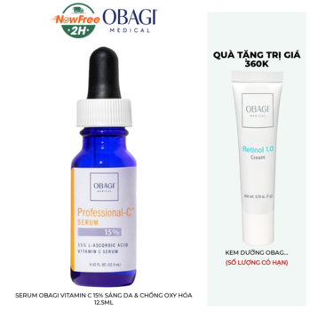 Serum Obagi Vitamin C 15% Sáng Da & Chống Oxy Hóa 12.5ml