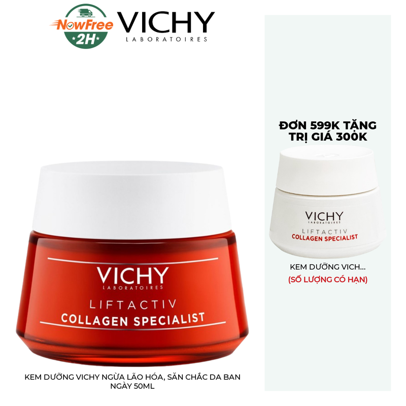 Kem Dưỡng Vichy Ngừa Lão Hóa, Săn Chắc Da Ban Ngày 50ml