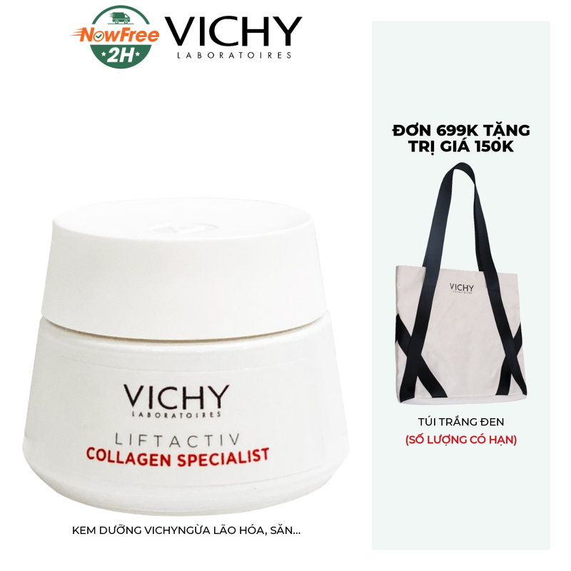 Tặng: Kem Dưỡng Vichy Ngăn Ngừa Lão Hóa 15ml (SL có hạn)