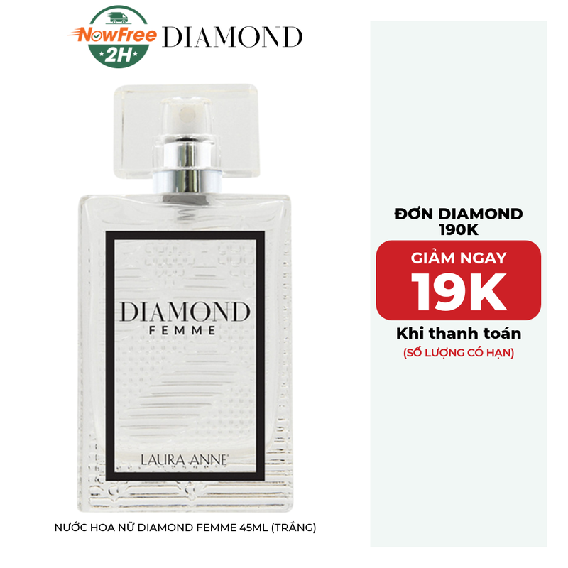 Nước Hoa Nữ Diamond Femme 45ml (Trắng)