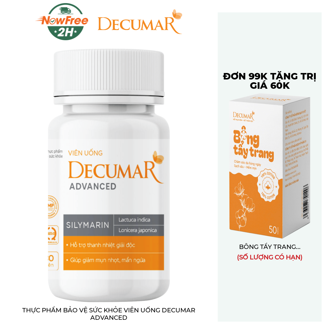 Thực Phẩm Bảo Vệ Sức Khỏe Viên Uống Decumar Advanced