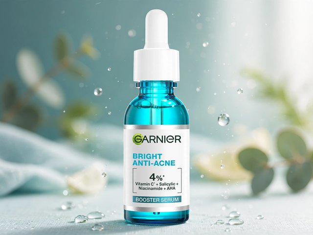 Serum Garnier Giảm Mụn Mờ Thâm Cho Da Dầu, Mụn 30ml