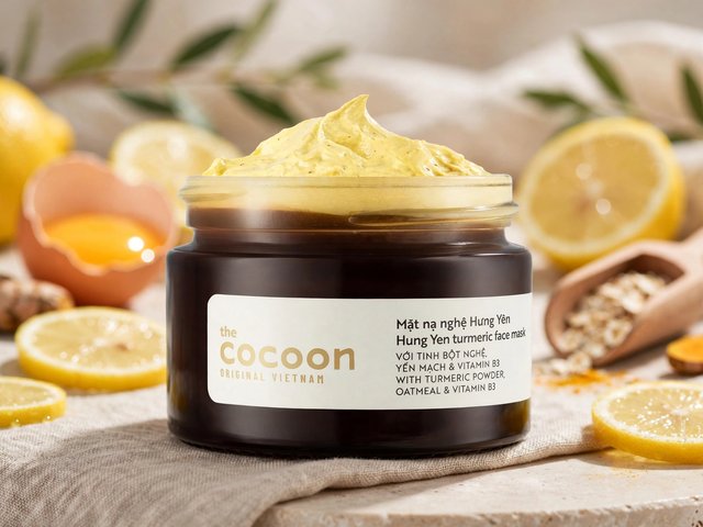 Mặt Nạ Nghệ Hưng Yên Cocoon Giúp Da Rạng Rỡ Mịn Màng 30ml