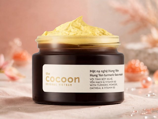 Mặt Nạ Nghệ Hưng Yên Cocoon Giúp Da Rạng Rỡ Mịn Màng 30ml