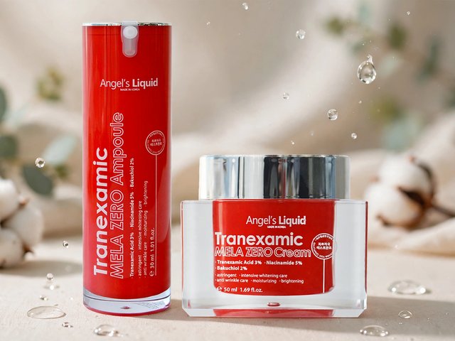 Combo Angel's Liquid Tinh Chất 30ml + Kem Dưỡng 50ml Giảm Thâm Nám Chuyên Biệt
