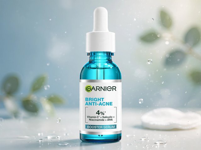Serum Garnier Giảm Mụn Mờ Thâm Cho Da Dầu, Mụn 30ml