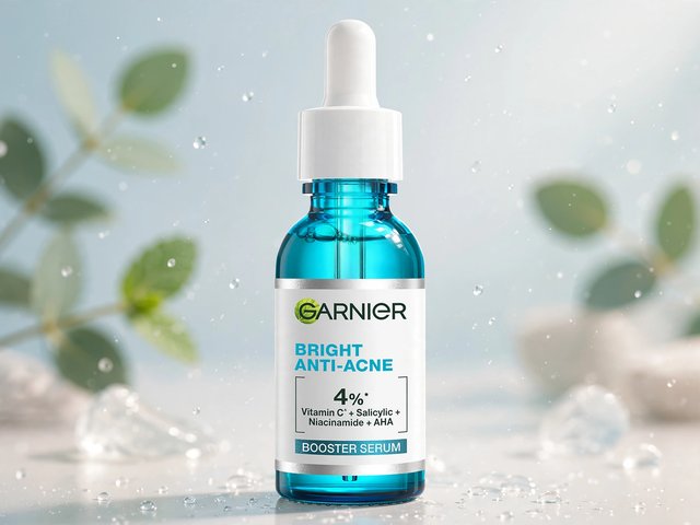 Serum Garnier Giảm Mụn Mờ Thâm Cho Da Dầu, Mụn 30ml