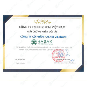 Hình giấy chứng nhận đại lý