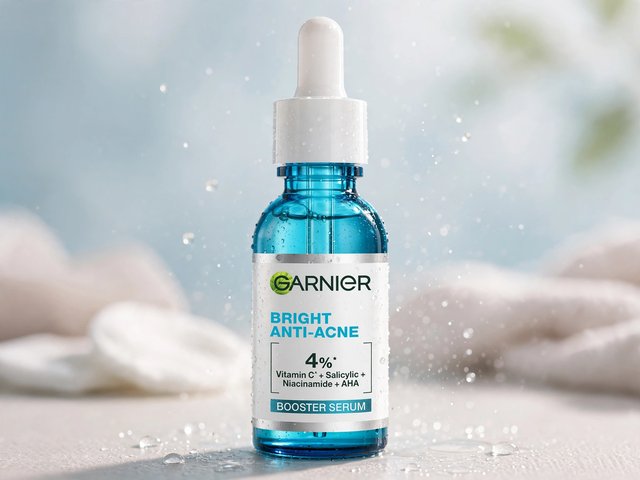 Serum Garnier Giảm Mụn Mờ Thâm Cho Da Dầu, Mụn 30ml