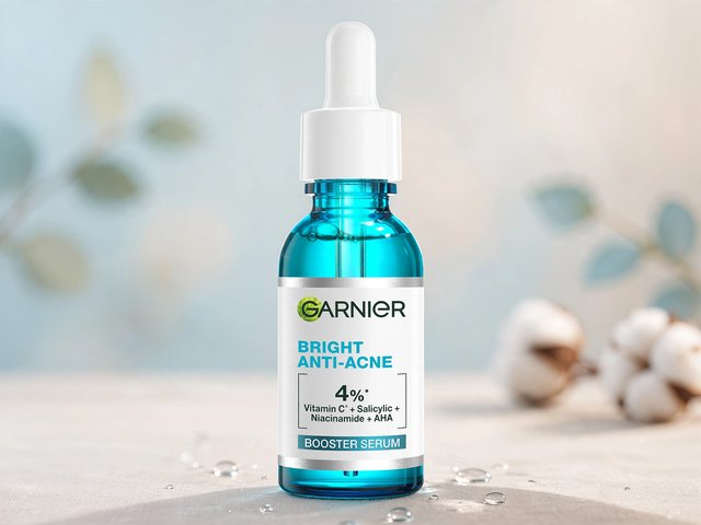 Serum Garnier Giảm Mụn Mờ Thâm Cho Da Dầu, Mụn 30ml