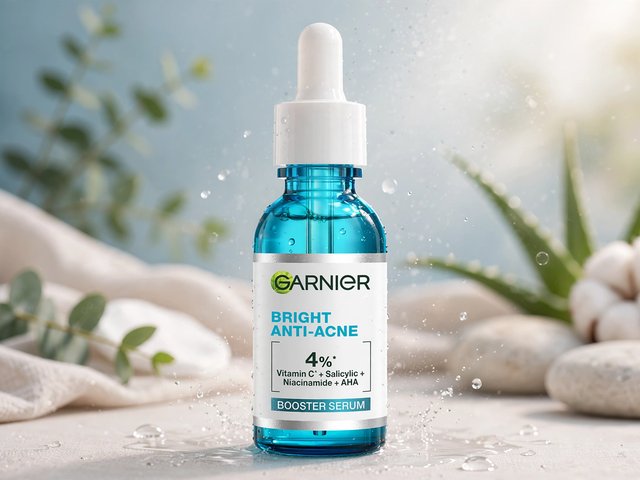 Serum Garnier Giảm Mụn Mờ Thâm Cho Da Dầu, Mụn 30ml