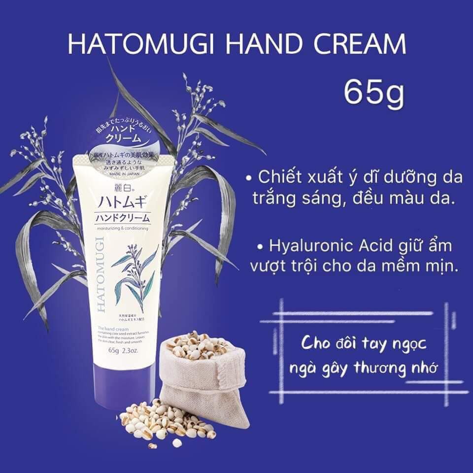 Kem Dưỡng Tay Hatomugi The Hand Cream