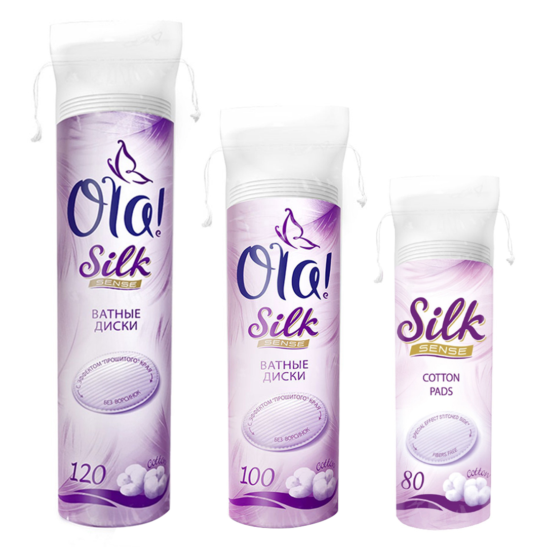 Bông Tẩy Trang Ola Silk Cotton Pads Silk Sense 