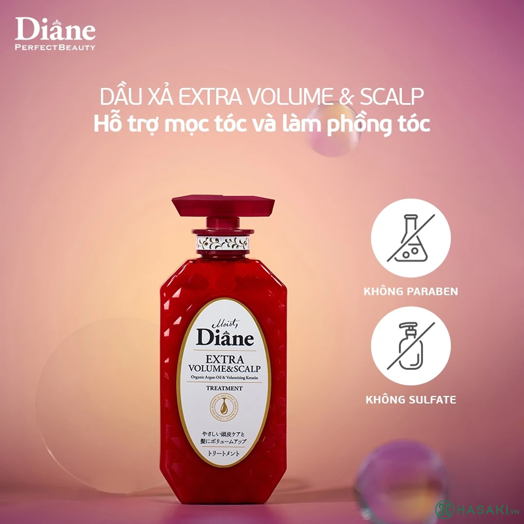 Mua Dầu Xả Diane Hỗ Trợ Mọc Tóc, Làm Phồng Tóc 450ml tại Hasaki