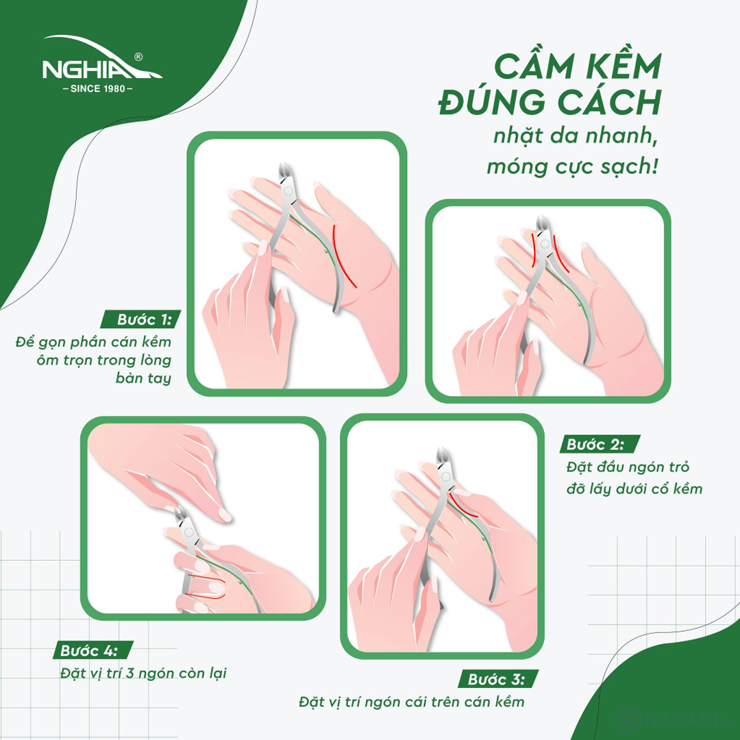 Mua Kềm Cắt Da Kềm Nghĩa Thép Chuyên Dụng D.205 tại Hasaki