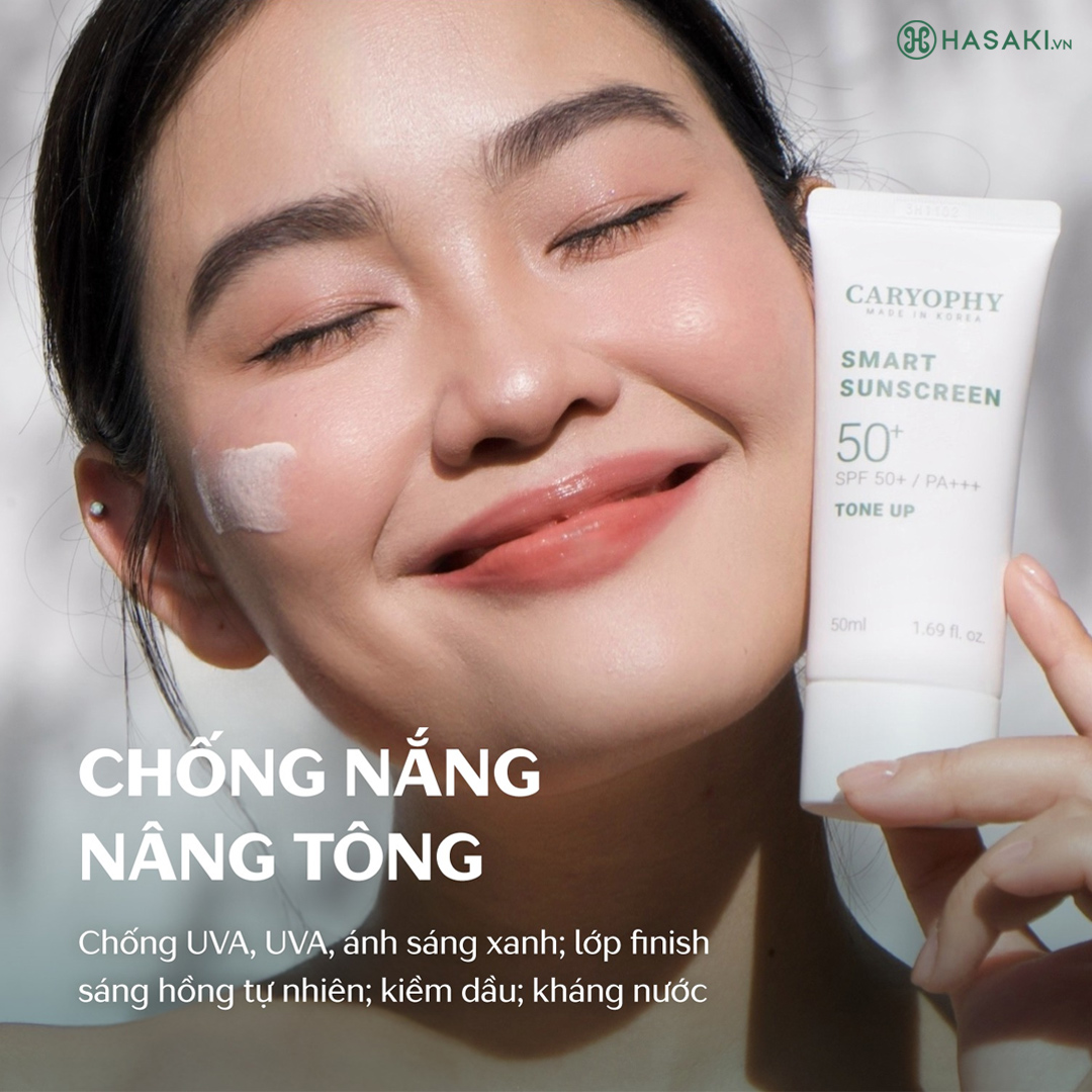 Kem Chống Nắng Caryophy Nâng Tone, Ngừa Mụn 50ml